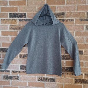 ML Studio Gray Hooded Cashmere Sweater